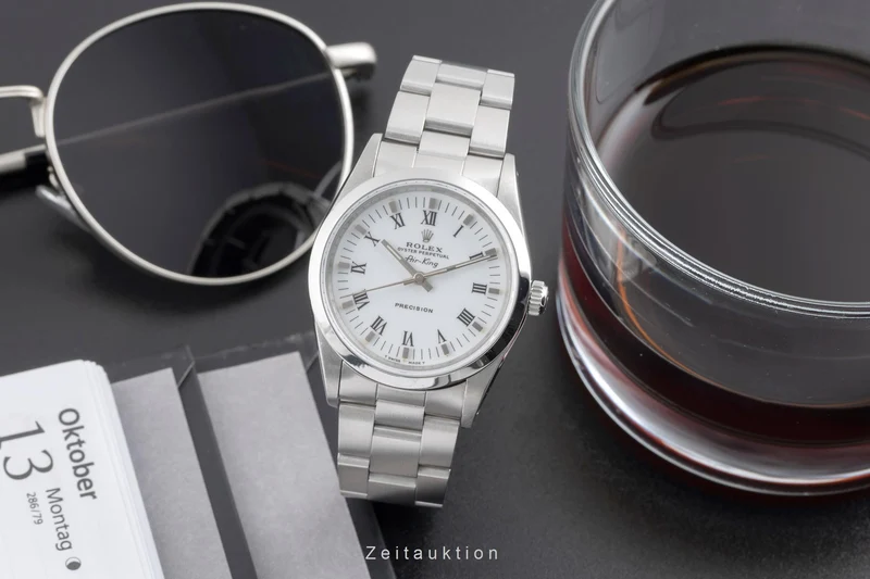 Rolex Air King steel automatic men's watch 14000 [2503880]