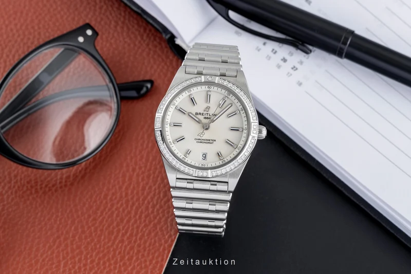 Breitling Chronomat steel automatic men's watch A10380591A1A1 LP: 13900EUR [2504953]