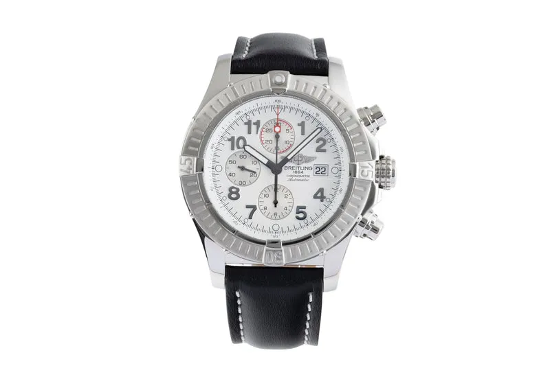 Breitling Super Avenger chronograph steel automatic men's watch A13370-358 [2504181]