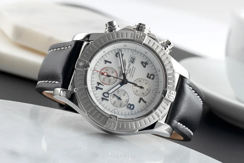 Breitling Super Avenger chronograph steel automatic men's watch A13370-358 [2504181]