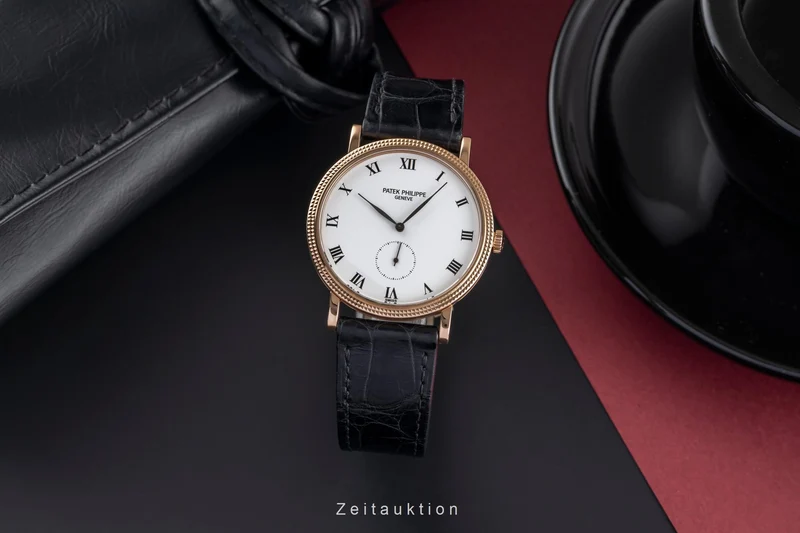 Patek Philippe Calatrava 18 ct red gold manual winding men's watch 3919 LP: 33373EUR [2503845]