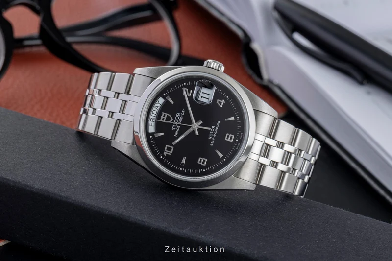 Tudor Date-Day steel automatic men's watch 76200 [2503820]