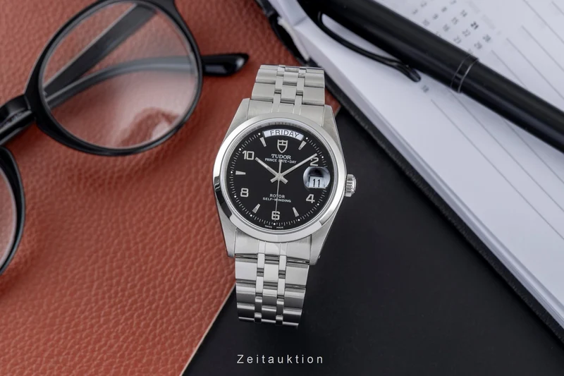 Tudor Date-Day steel automatic men's watch 76200 [2503820]