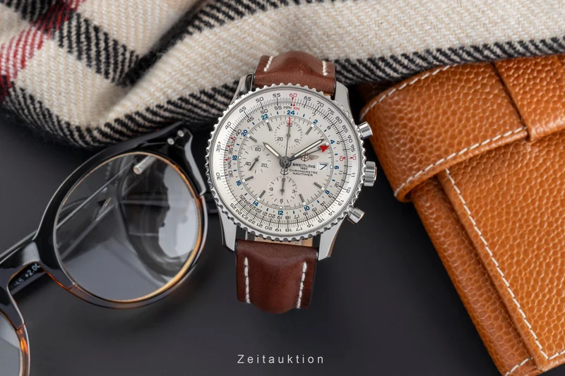 Breitling Navitimer chronograph steel automatic men's watch A24322 [2504472]