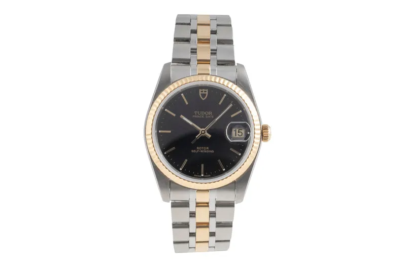 Tudor Prince Date steel / gold automatic men's watch 74033 [2503887]