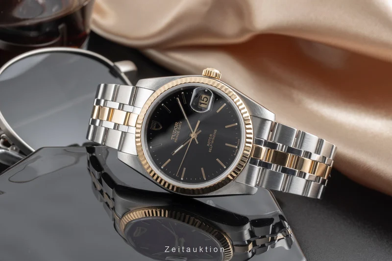 Tudor Prince Date steel / gold automatic men's watch 74033 [2503887]