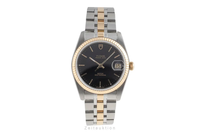 Tudor Prince Date steel / gold automatic men's watch 74033 [2503887]