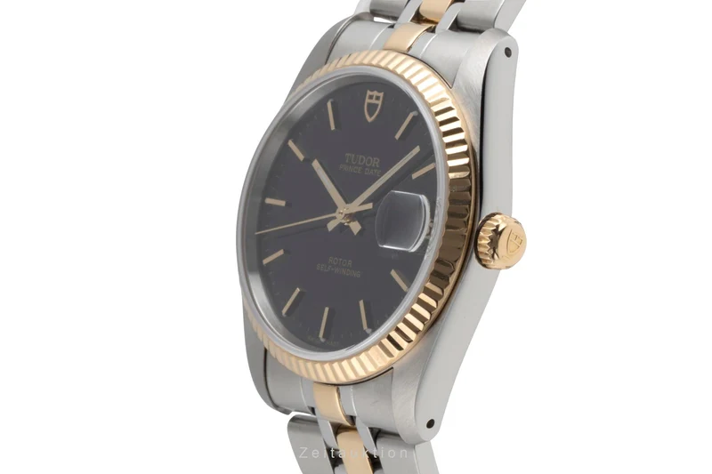 Tudor Prince Date steel / gold automatic men's watch 74033 [2503887]