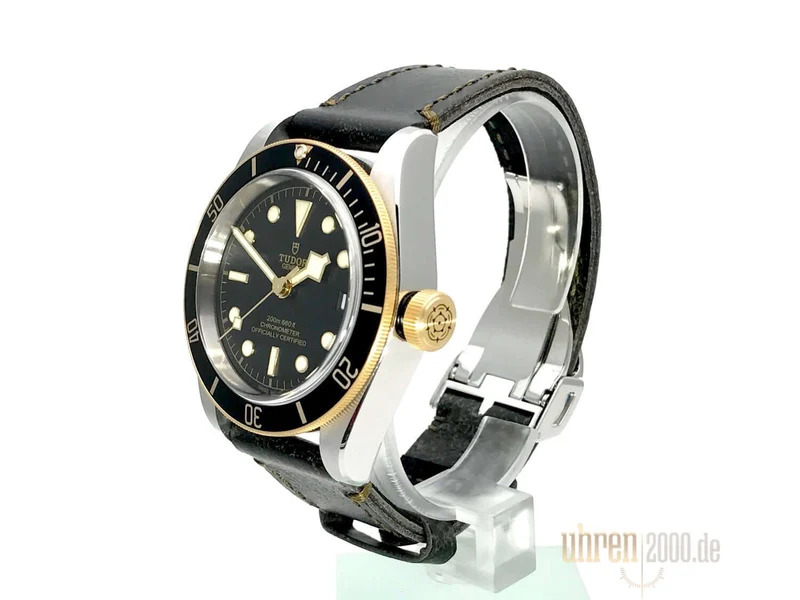 Tudor Heritage Black Bay Steel Gold 79733N-0001 Lederband