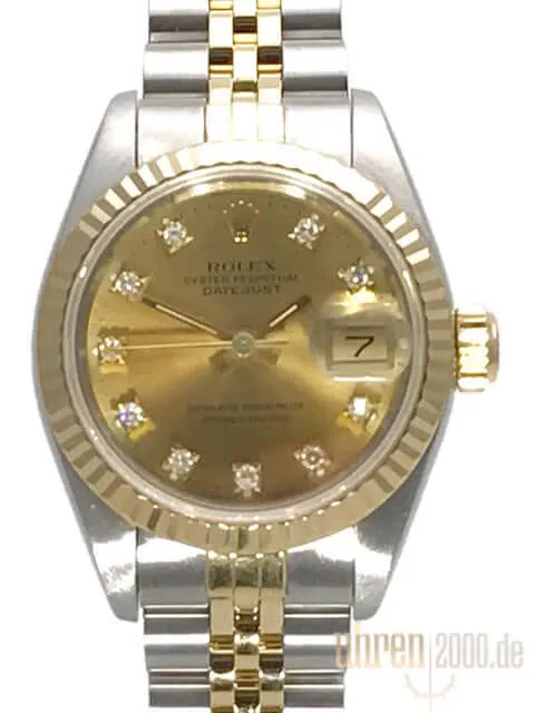 Rolex Datejust 26 Edelstahl - Gelbgold Ref. 69173