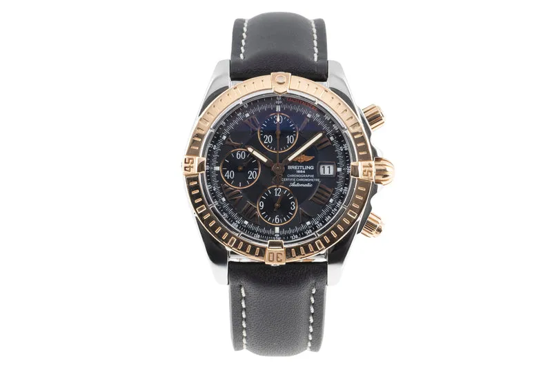 Breitling Chronomat chronograph steel / gold automatic men's watch C13356 LP: 12000EUR [2504519]