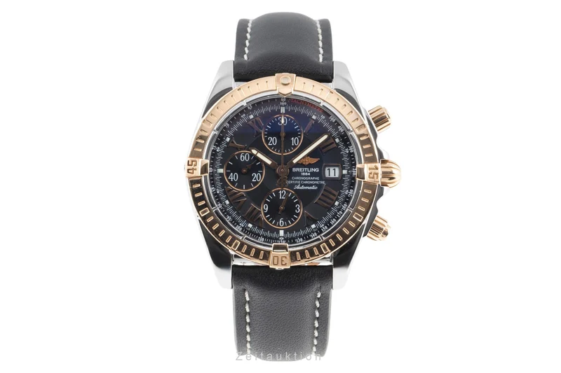 Breitling Chronomat chronograph steel / gold automatic men's watch C13356 LP: 12000EUR [2504519]