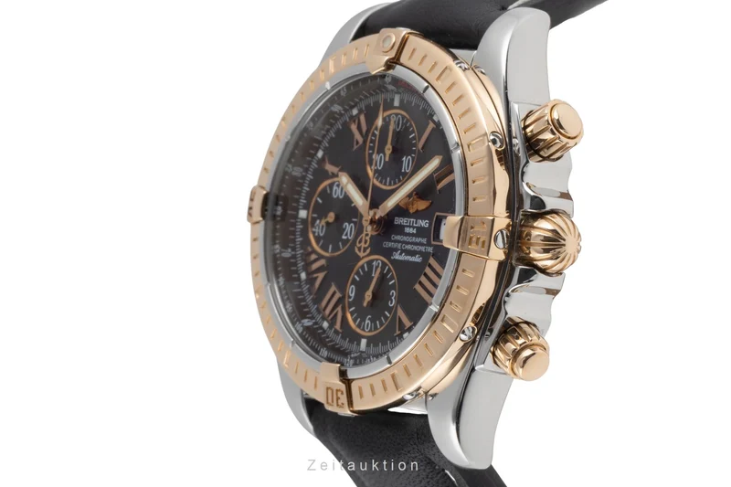 Breitling Chronomat chronograph steel / gold automatic men's watch C13356 LP: 12000EUR [2504519]