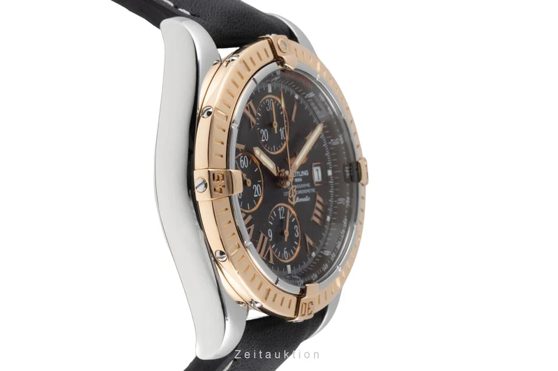 Breitling Chronomat chronograph steel / gold automatic men's watch C13356 LP: 12000EUR [2504519]
