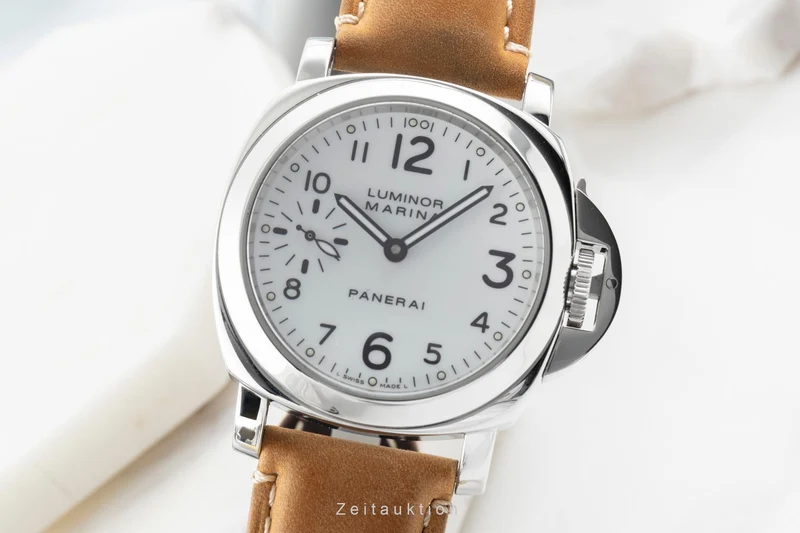 Panerai Luminor Marina steel manual winding men's watch PAM00113 LP: 6200EUR [2504604]