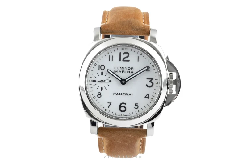Panerai Luminor Marina steel manual winding men's watch PAM00113 LP: 6200EUR [2504604]