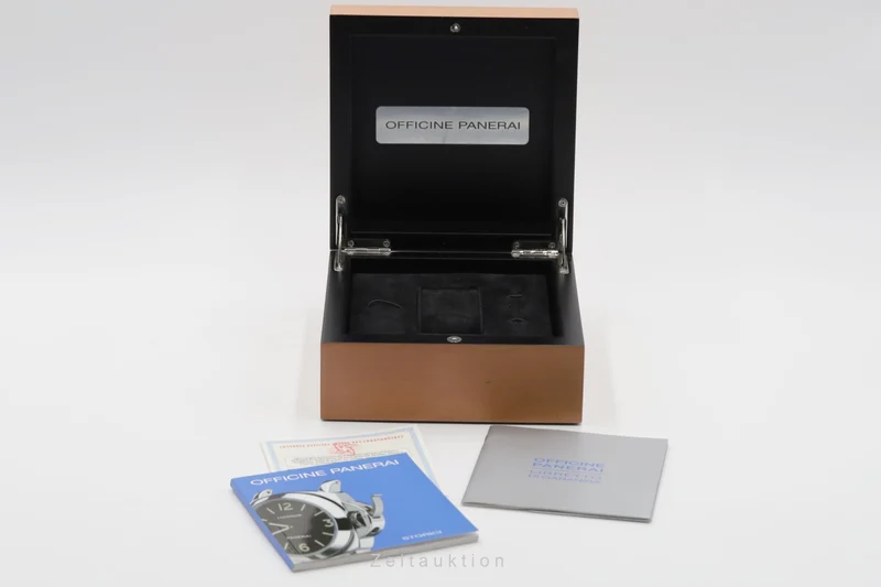 Panerai Luminor Marina steel manual winding men's watch PAM00113 LP: 6200EUR [2504604]