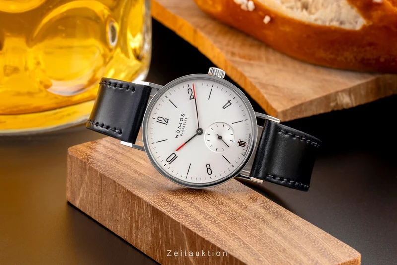 Nomos Tangente steel manual winding men's watch Limited [2504914]