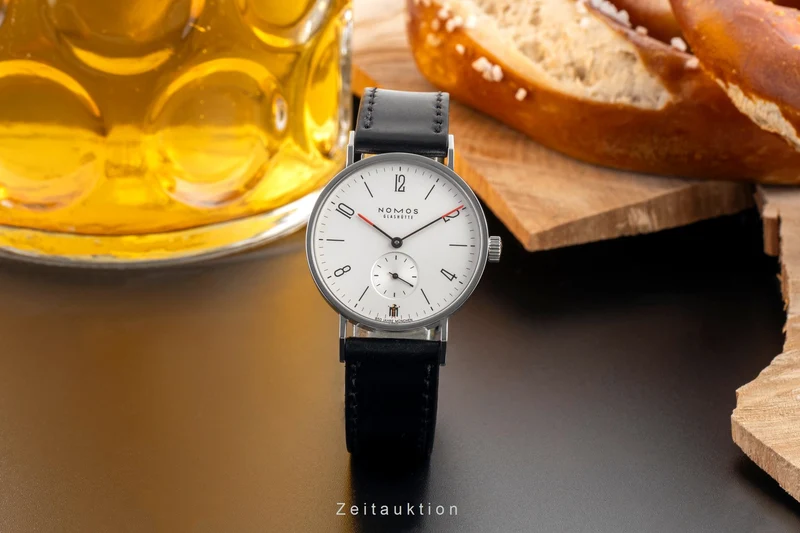Nomos Tangente steel manual winding men's watch Limited [2504914]
