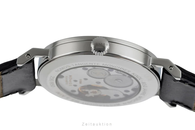 Nomos Tangente steel manual winding men's watch Limited [2504914]