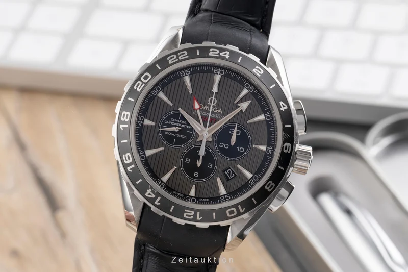 Omega Seamaster chronograph steel automatic men's watch 231.13.44.52.06.001 [2503383]