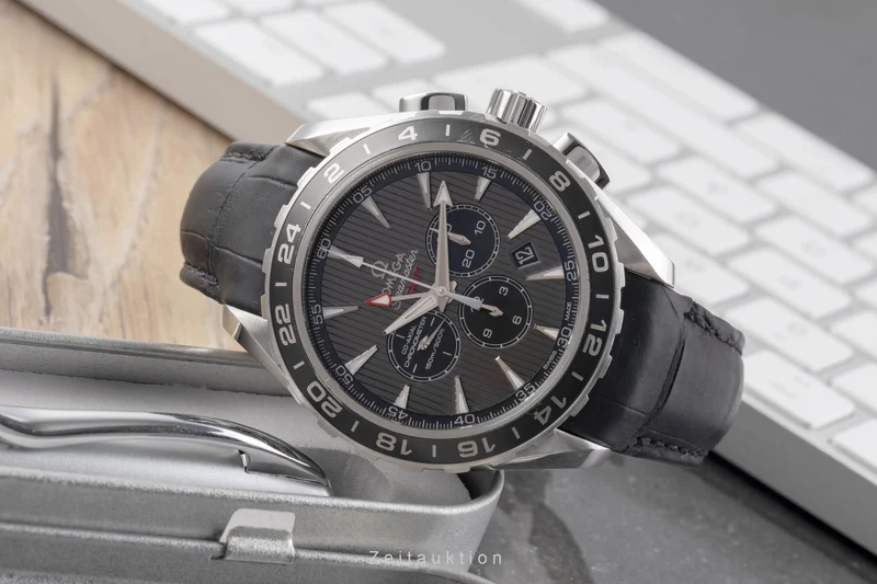 Omega Seamaster chronograph steel automatic men's watch 231.13.44.52.06.001 [2503383]