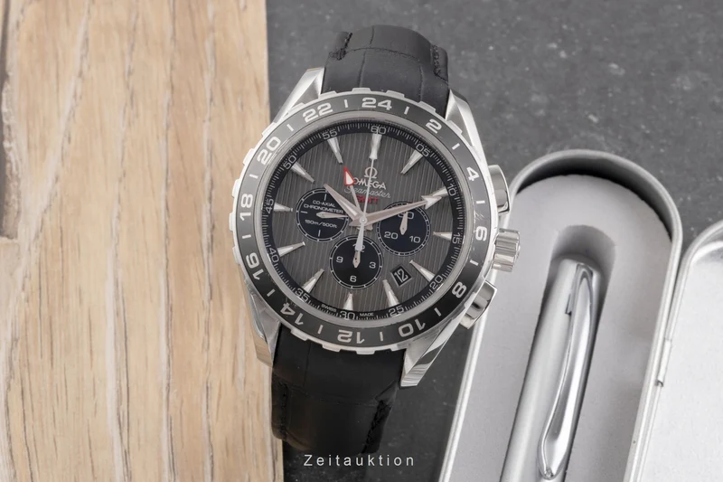 Omega Seamaster chronograph steel automatic men's watch 231.13.44.52.06.001 [2503383]
