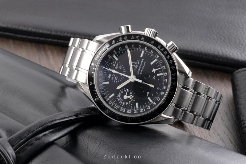 Omega Speedmaster Date chronograph steel automatic men's watch 3520.50.00 [2505071]