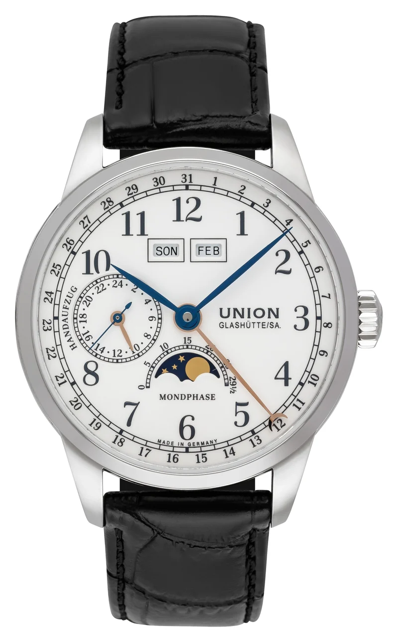 Union Glashütte 1893 Johannes Dürrstein Edition Mondphase