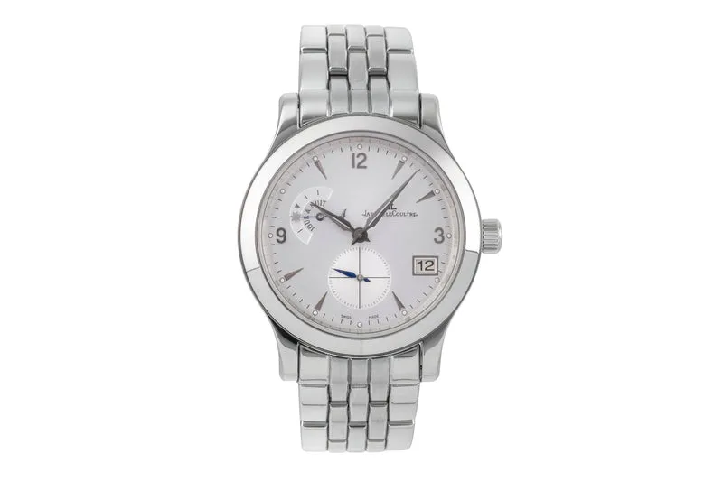Jaeger LeCoultre Master Hometime steel automatic men's watch 147.8.05.S [2504816]