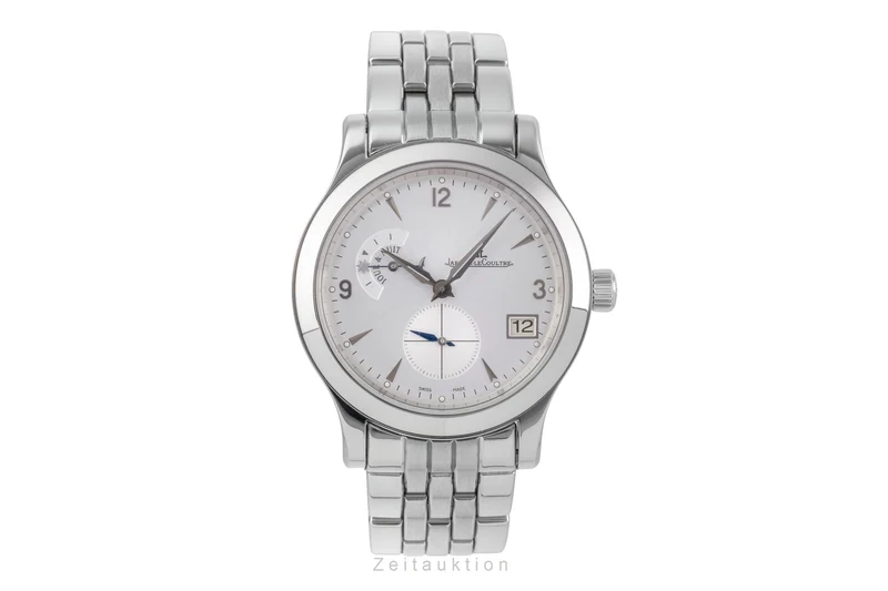 Jaeger LeCoultre Master Hometime steel automatic men's watch 147.8.05.S [2504816]