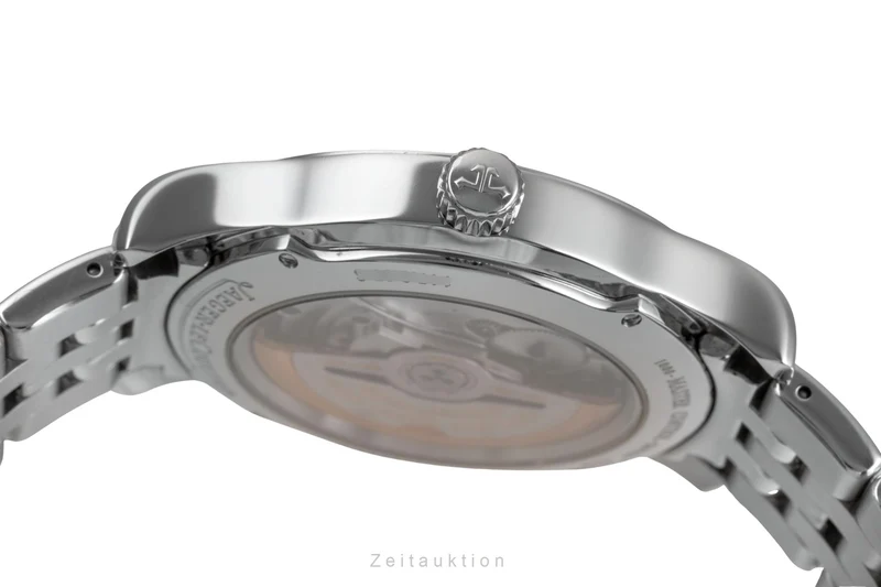 Jaeger LeCoultre Master Hometime steel automatic men's watch 147.8.05.S [2504816]