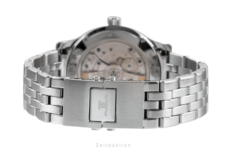 Jaeger LeCoultre Master Hometime steel automatic men's watch 147.8.05.S [2504816]