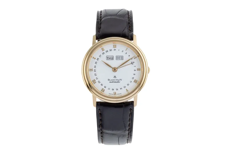 Blancpain Villeret 18 ct gold automatic men's watch 6695-1418 [2504239]