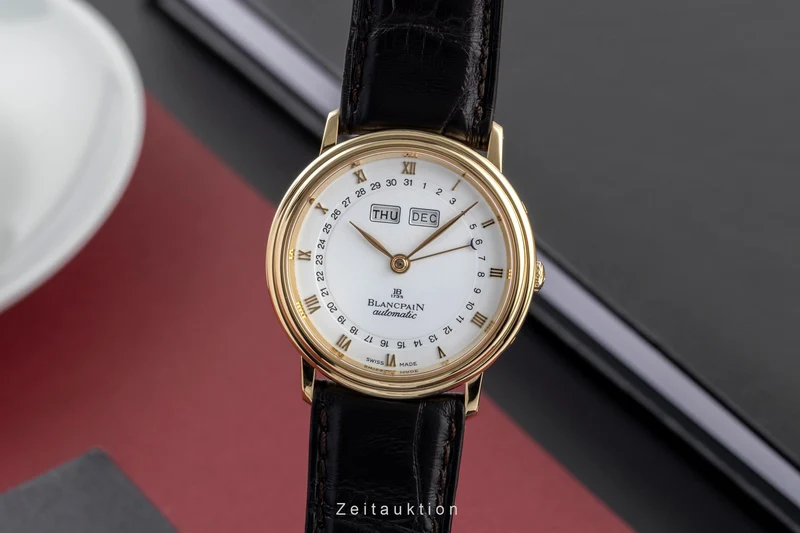 Blancpain Villeret 18 ct gold automatic men's watch 6695-1418 [2504239]
