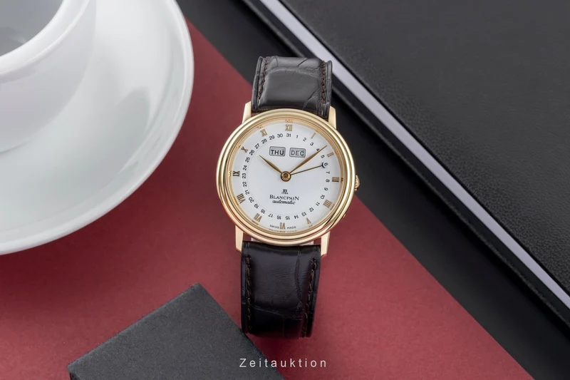 Blancpain Villeret 18 ct gold automatic men's watch 6695-1418 [2504239]