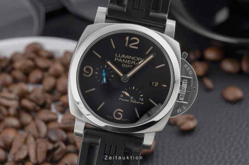 Panerai Luminor GMT steel automatic men's watch PAM01321 LP: 10800EUR [2503749]