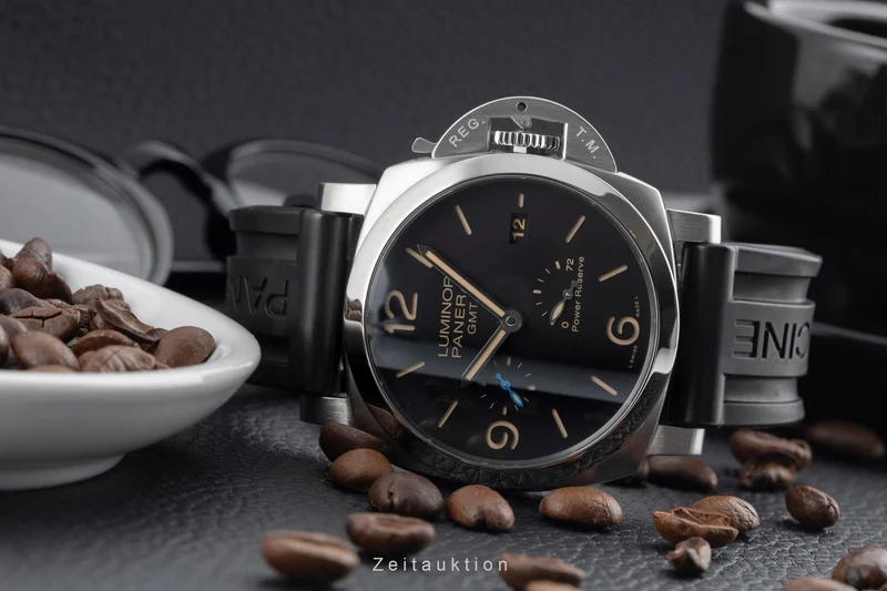 Panerai Luminor GMT steel automatic men's watch PAM01321 LP: 10800EUR [2503749]