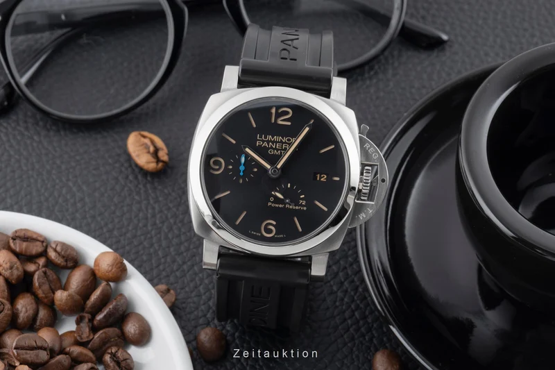 Panerai Luminor GMT steel automatic men's watch PAM01321 LP: 10800EUR [2503749]