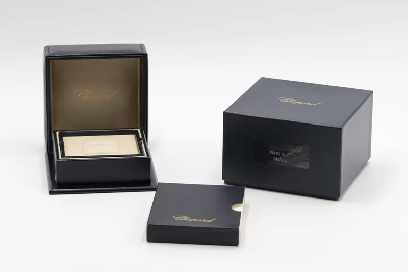 Chopard Happy Diamond Ring 18k (0.750) gold 31 diamonds with box RRP: 5800,- €[KL25999]