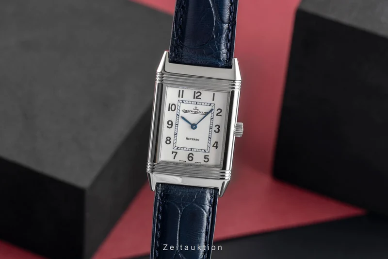 Jaeger LeCoultre Reverso steel quartz men's watch Q2518410, 252.8.47 [2504130]