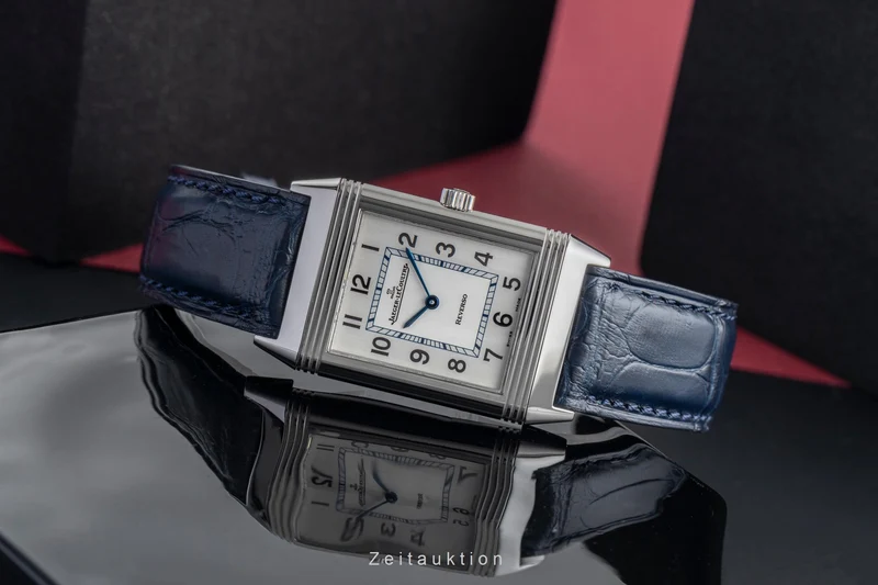 Jaeger LeCoultre Reverso steel quartz men's watch Q2518410, 252.8.47 [2504130]