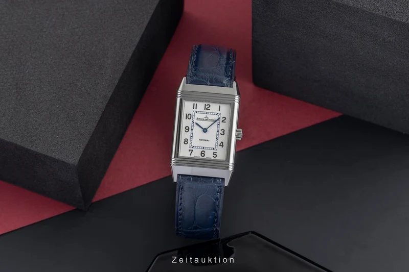 Jaeger LeCoultre Reverso steel quartz men's watch Q2518410, 252.8.47 [2504130]