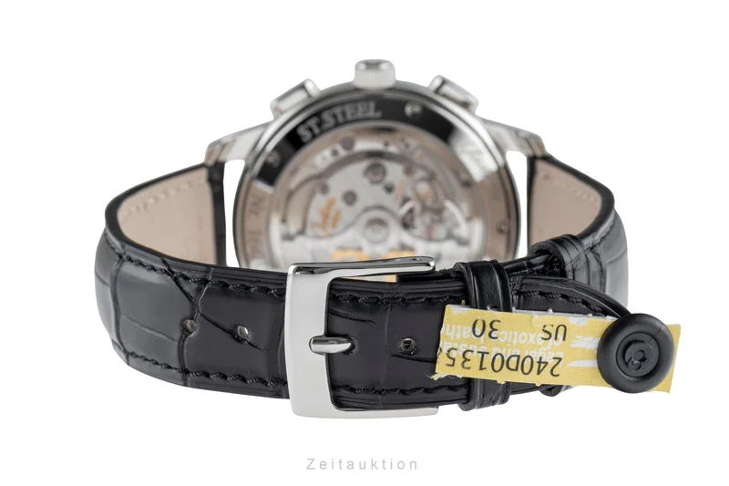 Glashütte Senator chronograph steel automatic men's watch 1-39-31-05-03-04 [2504667]