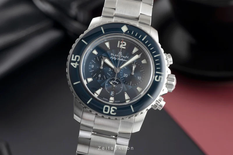 Blancpain Fifty Fathoms steel automatic men's watch 5085FB-1140-52B LP: 23600EUR [2503846]