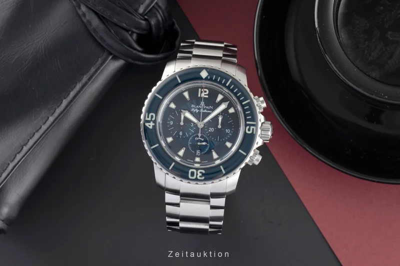 Blancpain Fifty Fathoms steel automatic men's watch 5085FB-1140-52B LP: 23600EUR [2503846]