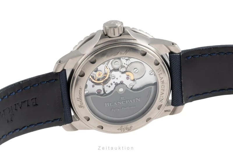 Blancpain Fifty Fathoms titanium automatic men's watch 5015 12B40 O52A LP: 17500EUR [2504871]