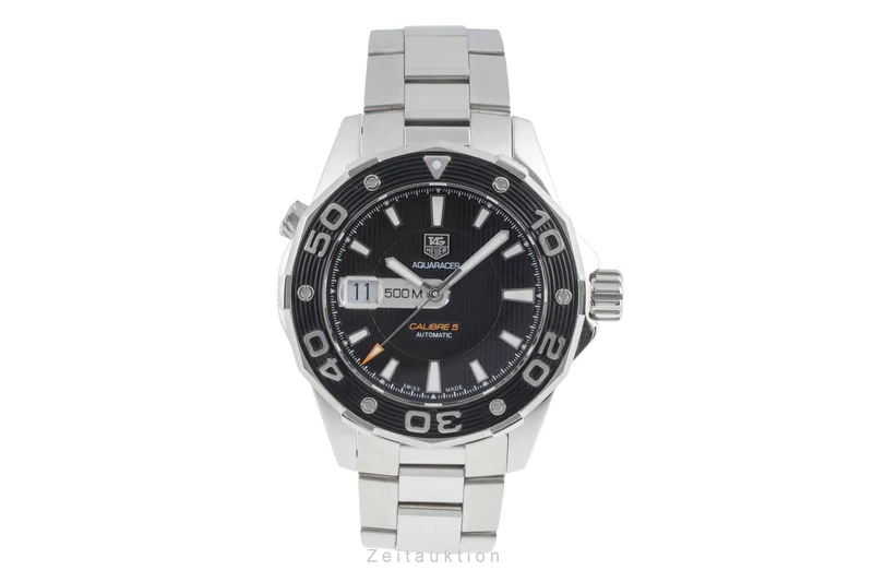 Tag Heuer Aquaracer steel automatic men's watch WAJ2114.BA0871 [2503175]