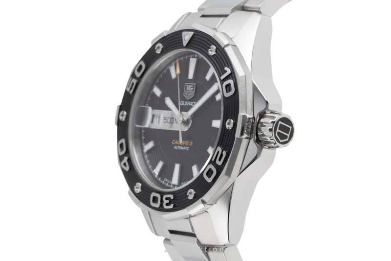 Tag Heuer Aquaracer steel automatic men's watch WAJ2114.BA0871 [2503175]