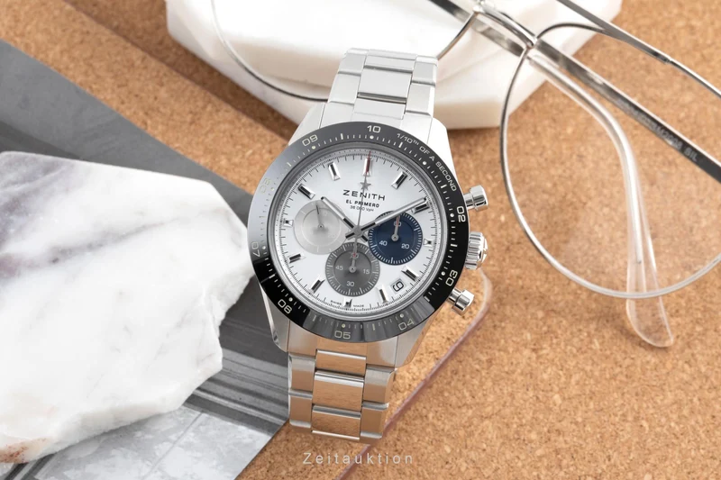 Zenith Chronomaster chronograph steel automatic men's watch 03.3100.3600/69.M3100 LP: 12000EUR [2504886]